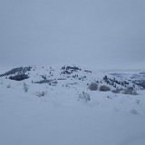 View While Snowhoeing