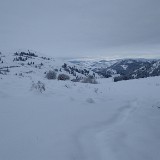 View While Snowhoeing