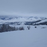 View While Snowhoeing