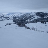 View While Snowhoeing