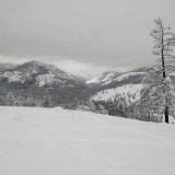 View While Snowhoeing