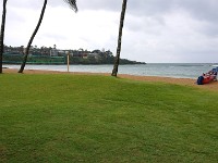 Beach outside of Duke's