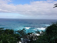 View of surf