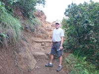 Mike on trail