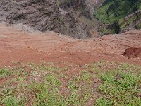 Looking into canyon