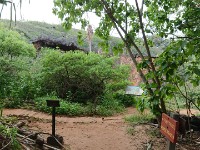 Cave next to trails