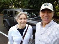 Our economy car got upgraded to a Jeep!