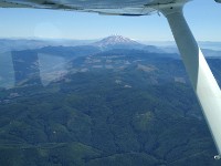 Mount St Helens with Mount Adams