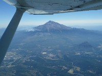 Fire on Mount Shasta