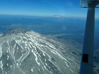 Mount Saint Helens and Mount Adams