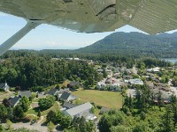 Preparing to land