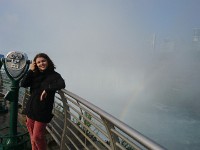 Emma at Horseshoe Falls