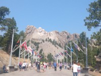 State Flags at Mount Rushmore