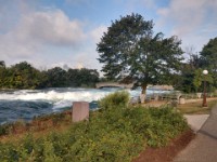 Pedestrian Bridge to Goat Island