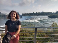 Emma at American Falls