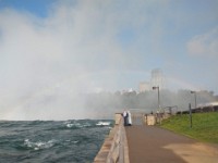 Rainbow at Horseshoe Falls