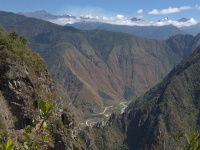 View from Inca Bridge Trail