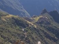 View of Machu Picchu Ruins