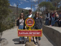 Equator near Quito Ecuador