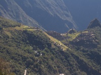 View of Machu Picchu Ruins From Sun Gate