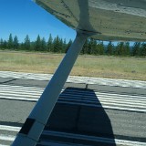 Takeoff at Truckee Airport