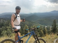 A man, a bike, an adventure