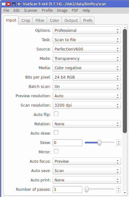 Change and Save a PDF page with inverted-colors or rotation