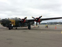 2016-07-04-09-39-54-0895  This is the B-24, which had the efficient Davis wing and pilots say flew like a bathtub full of sloshing water. Louis Zamperini, of "Unbroken" fame, was a bombardier in the B-24.